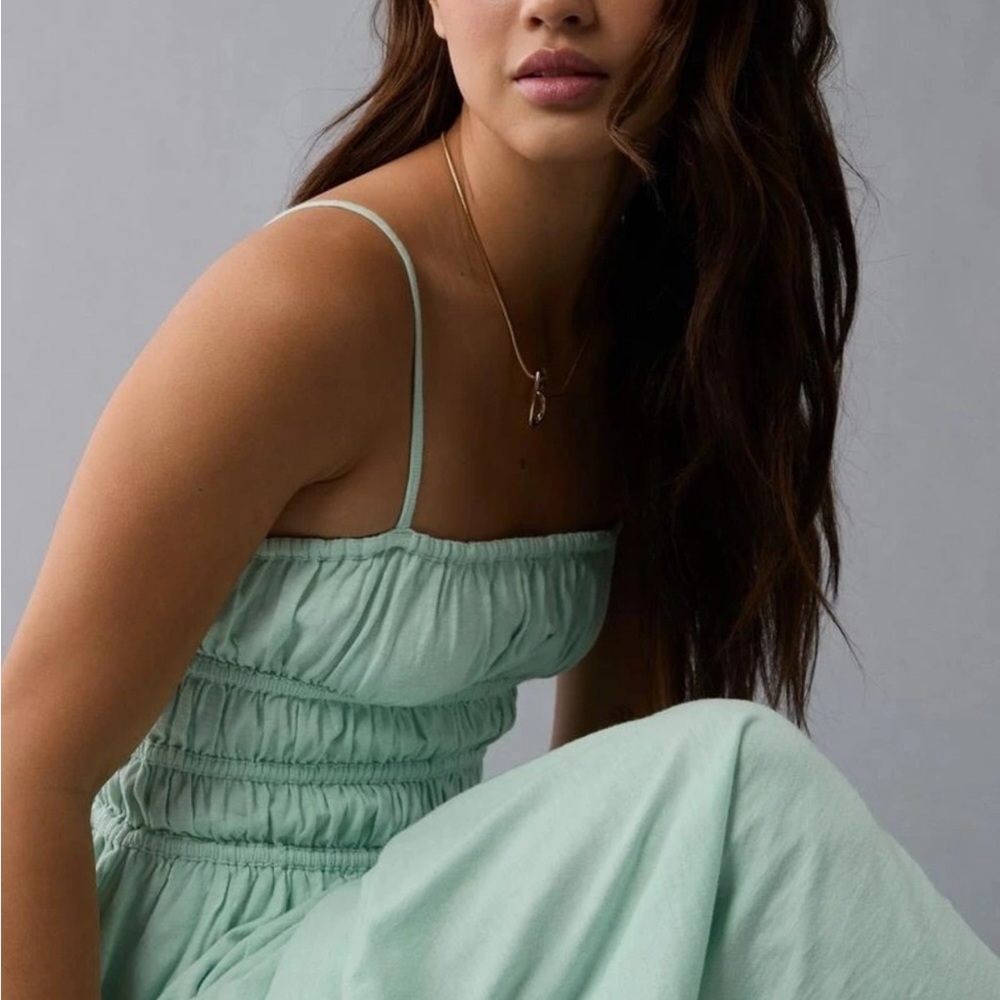 AE - Sunchaser Smocked Maxi Dress